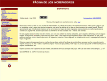 Tablet Screenshot of increpadores.com